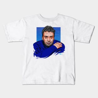 Luc Besson - An illustration by Paul Cemmick Kids T-Shirt